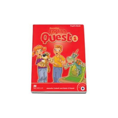 English Quest Level 1 - Pupils Book Pack (Animated Stories and Songs CD-ROM)